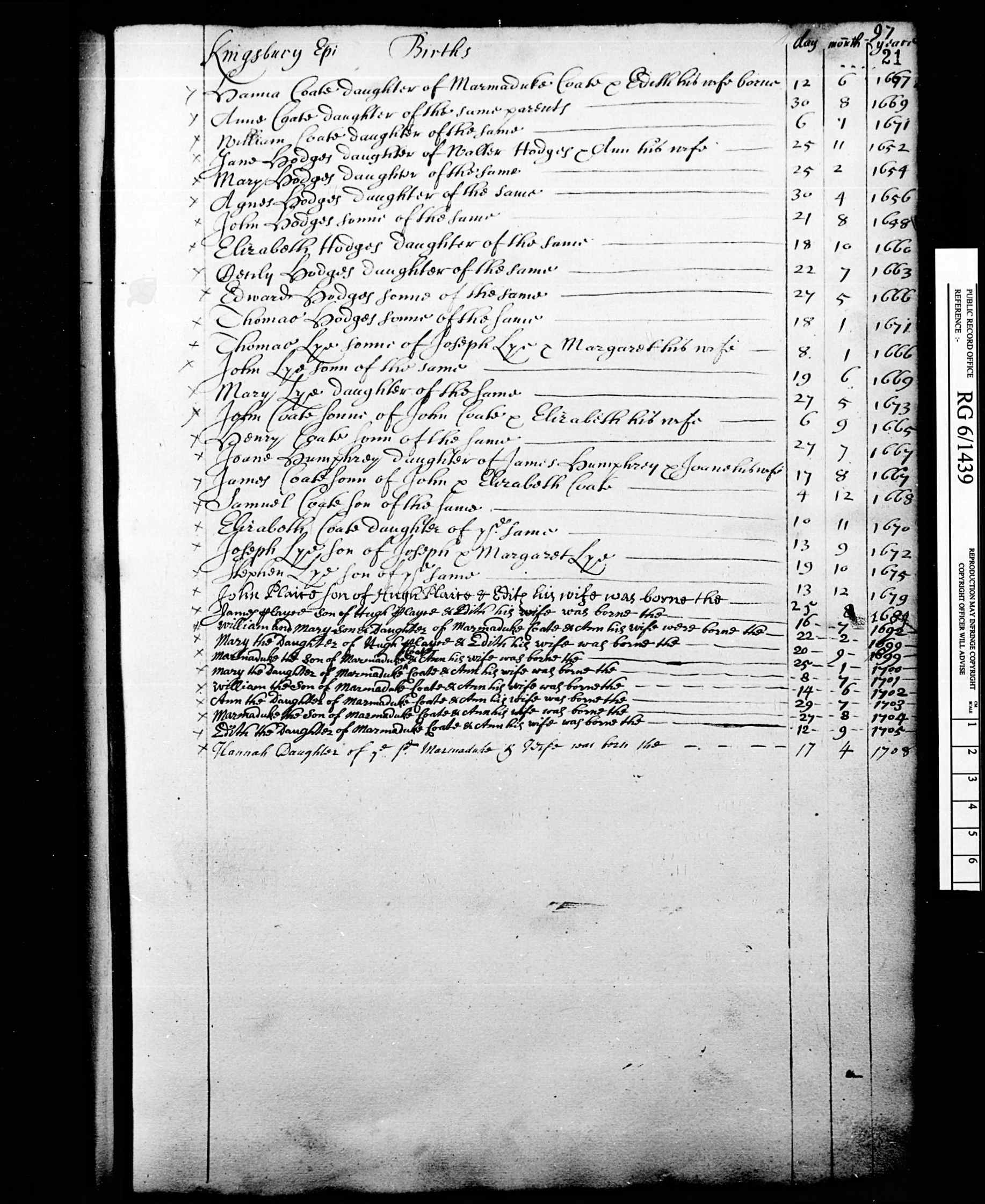 England & Wales, Quaker Birth, Marriage, and Death Registers, 1578-1837