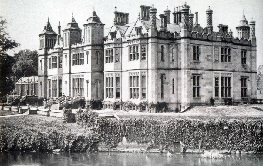 Garscube House - c.1870 Etching