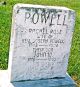 Powell, Rachel Rose headstone